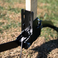 Thumbnail for steel-challenge-target-spiked-stand-bracket