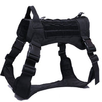 Thumbnail for Tactical Scorpion Gear dog harness with MOLLE strapping on a white background.