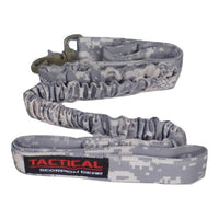 Thumbnail for Coiled Tactical Scorpion Gear digital camouflage tactical dog leash with a quick-release buckle.