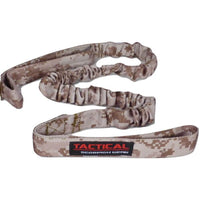 Thumbnail for Camouflage-patterned elastic fabric band with Tactical Scorpion Gear branding, designed for use with Tactical Scorpion Gear - Leash Canine Dog K9 Camo Military Training Vest Harness.