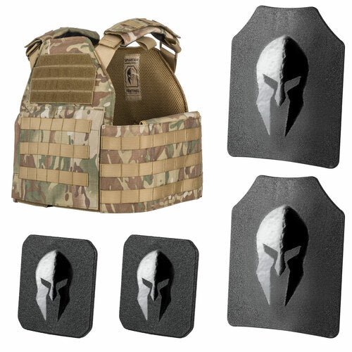 Special AR500 body armor and Sentinel Plate carrier package by Spartan Armor Systems