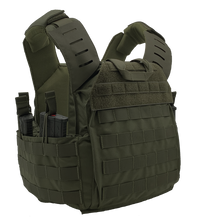 Thumbnail for A Shellback Tactical Banshee Elite 2.0 Plate Carrier in olive green.