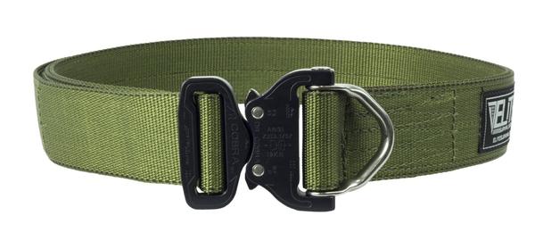 An Elite Survival Systems Elite Cobra Riggers Belts with a metal buckle.