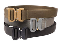 Thumbnail for Three different Elite Survival Systems CO Shooters Belts with different buckles.