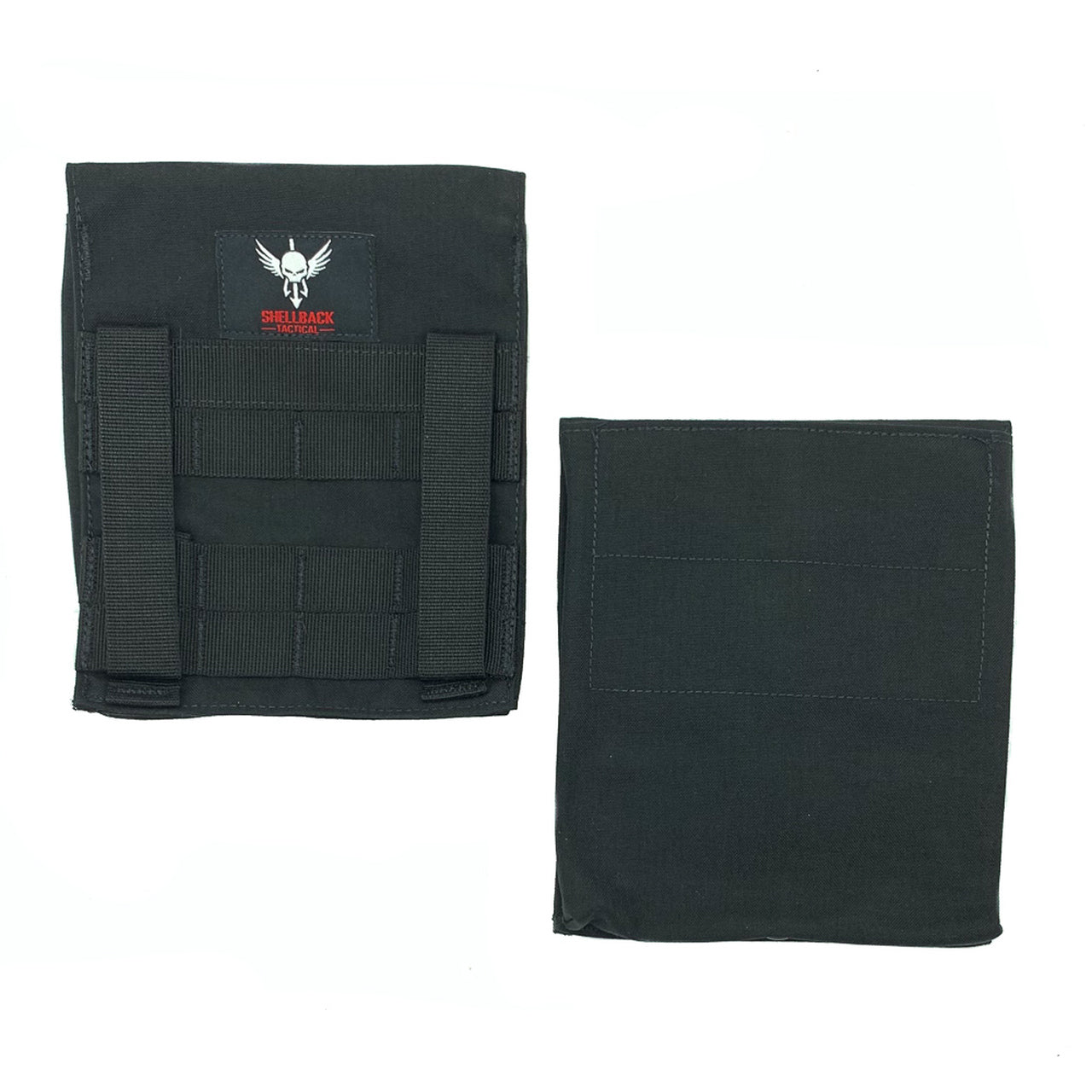 Two Shellback Tactical Side Plate Pockets 2.0 - Set of 2 on a white background.