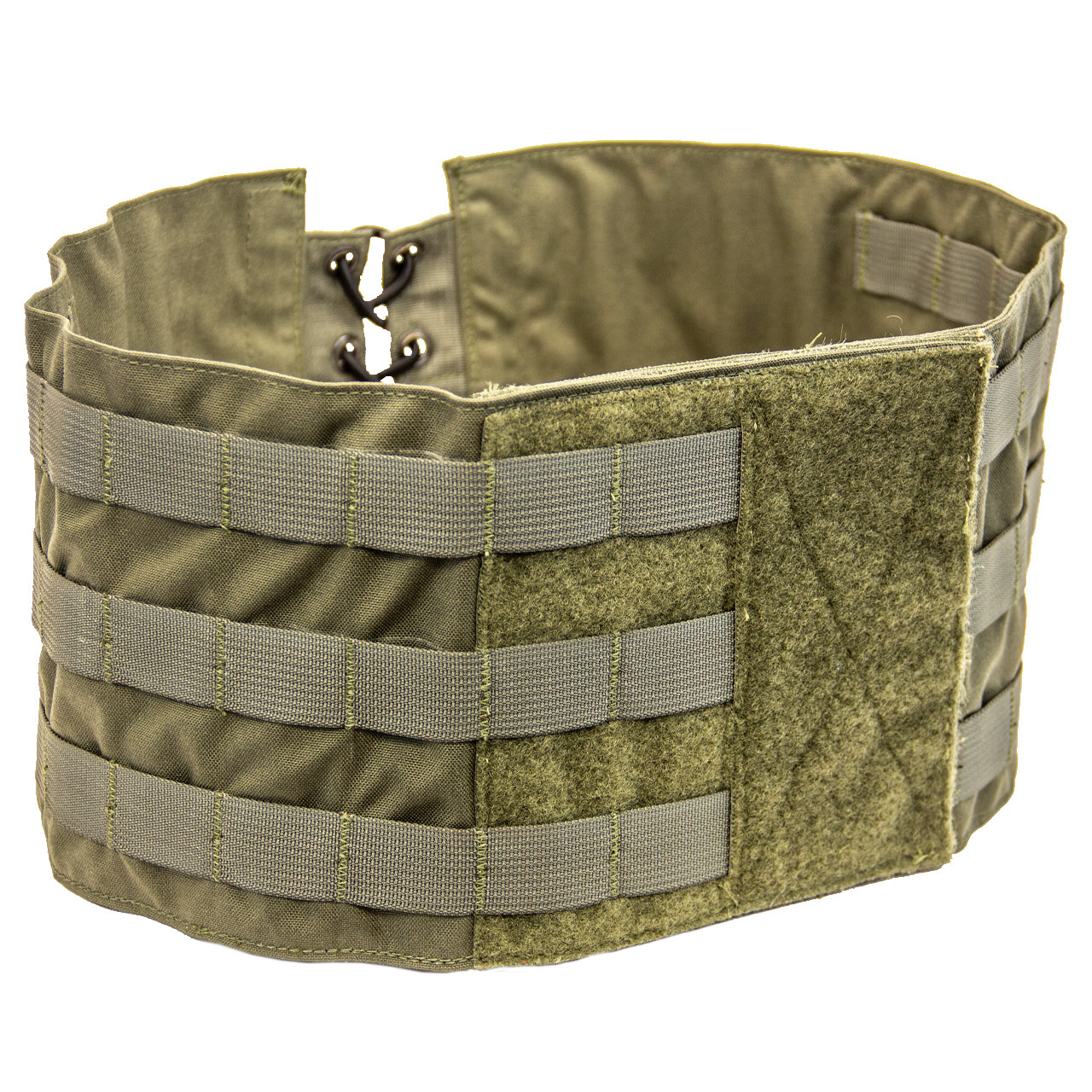 A Shellback Tactical Banshee XL Cummerbund with two straps and two buckles.