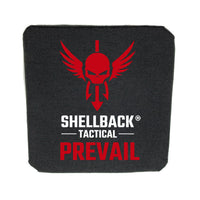 Thumbnail for Shellback Tactical introduces their latest innovation, the Shellback Tactical Prevail Series Level IV Single Curve 6 x 6 Hard Armor Plate. This cutting-edge product combines the renowned expertise of Shellback Tactical with level IV protection and includes side plates for maximum safety.