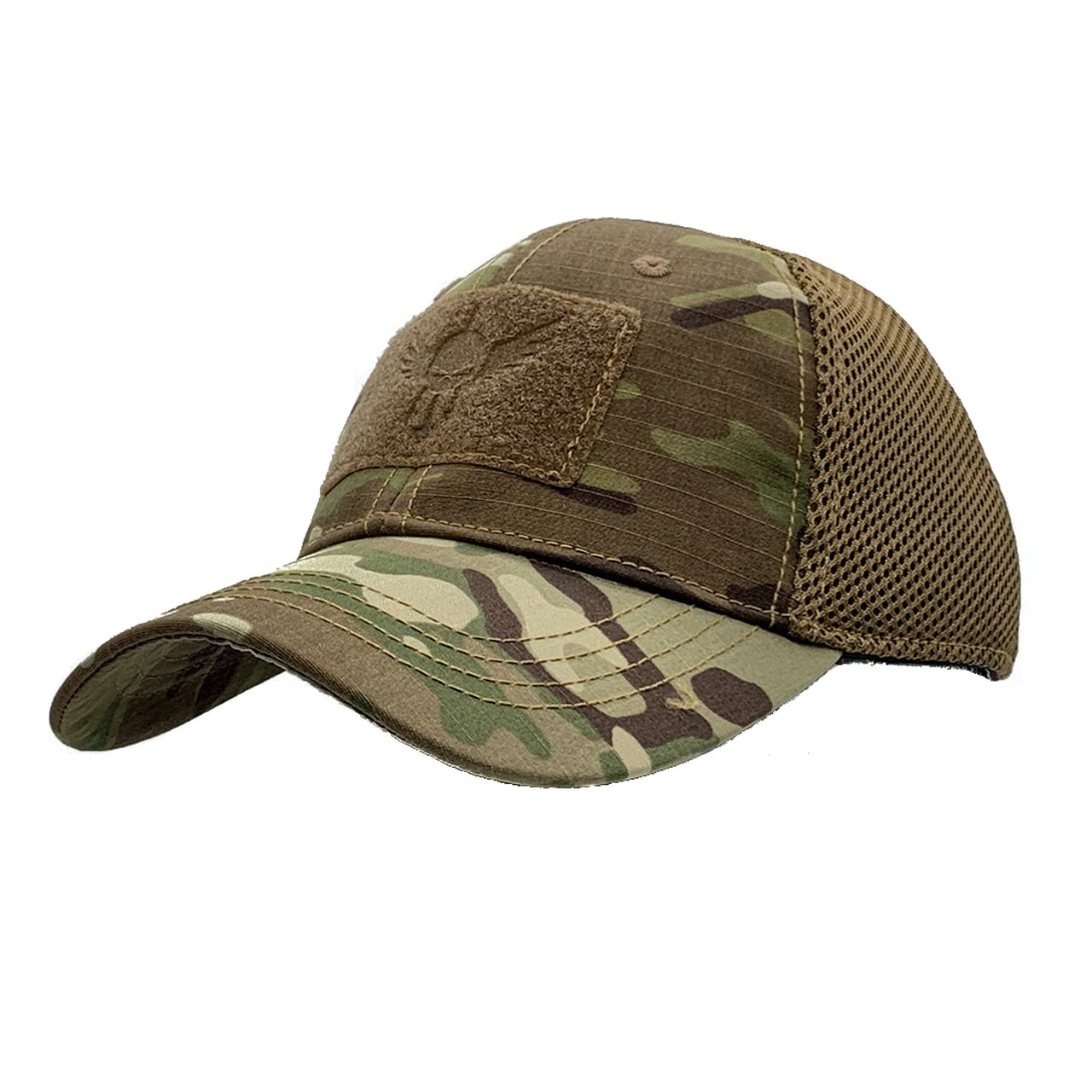 A Shellback Tactical Flex Tactical Cap with a patch on the front.