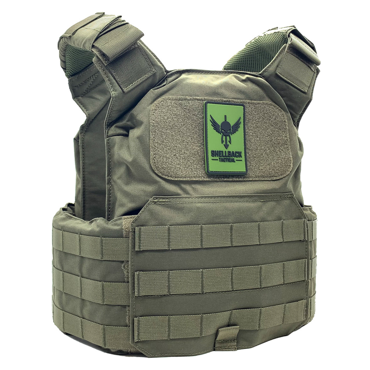 A Shellback Tactical Shield Plate Carrier on a white background.