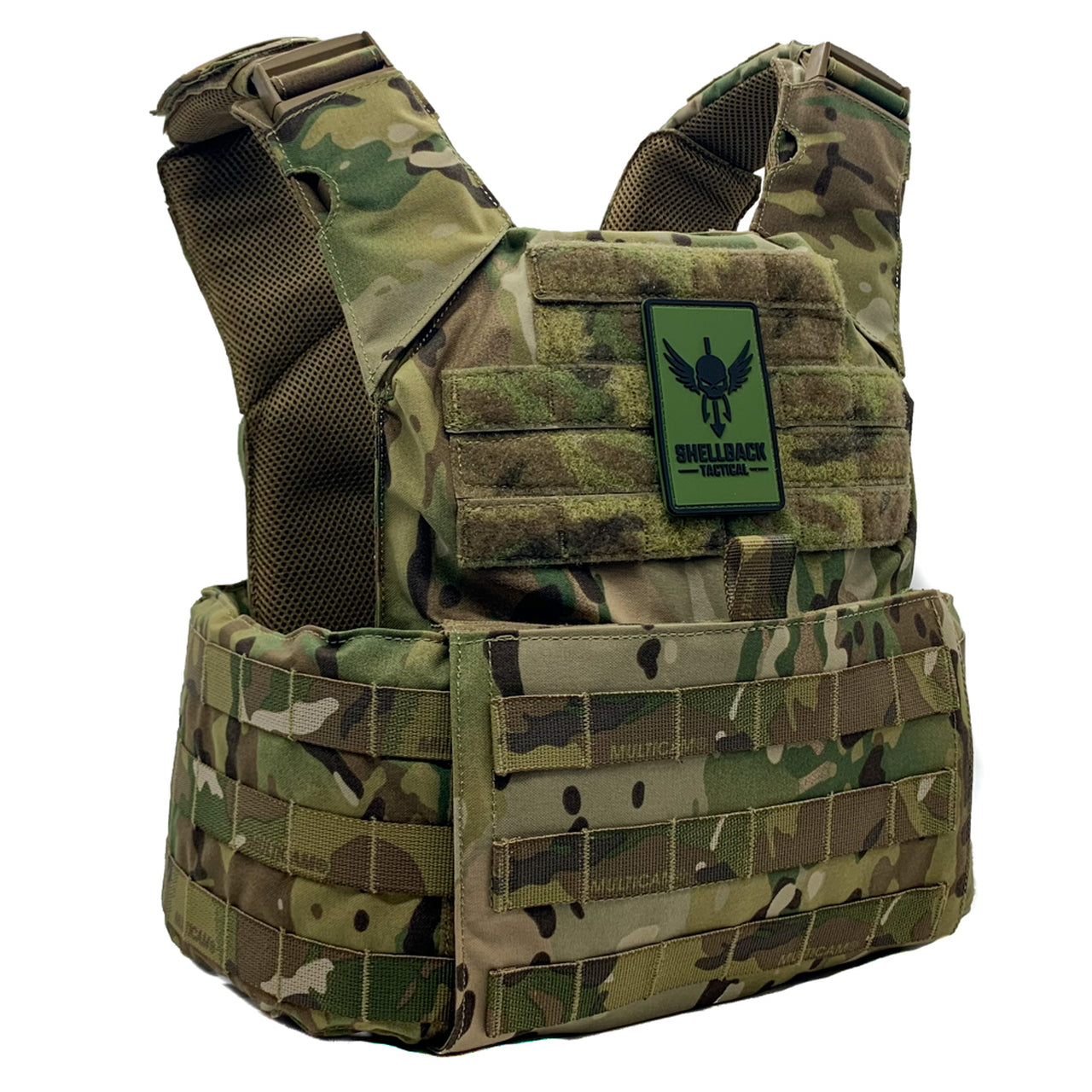 A Shellback Tactical Skirmish Plate Carrier on a white background.