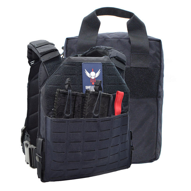 A Shellback Tactical Defender 2.0 Active Shooter Kit with a pouch.