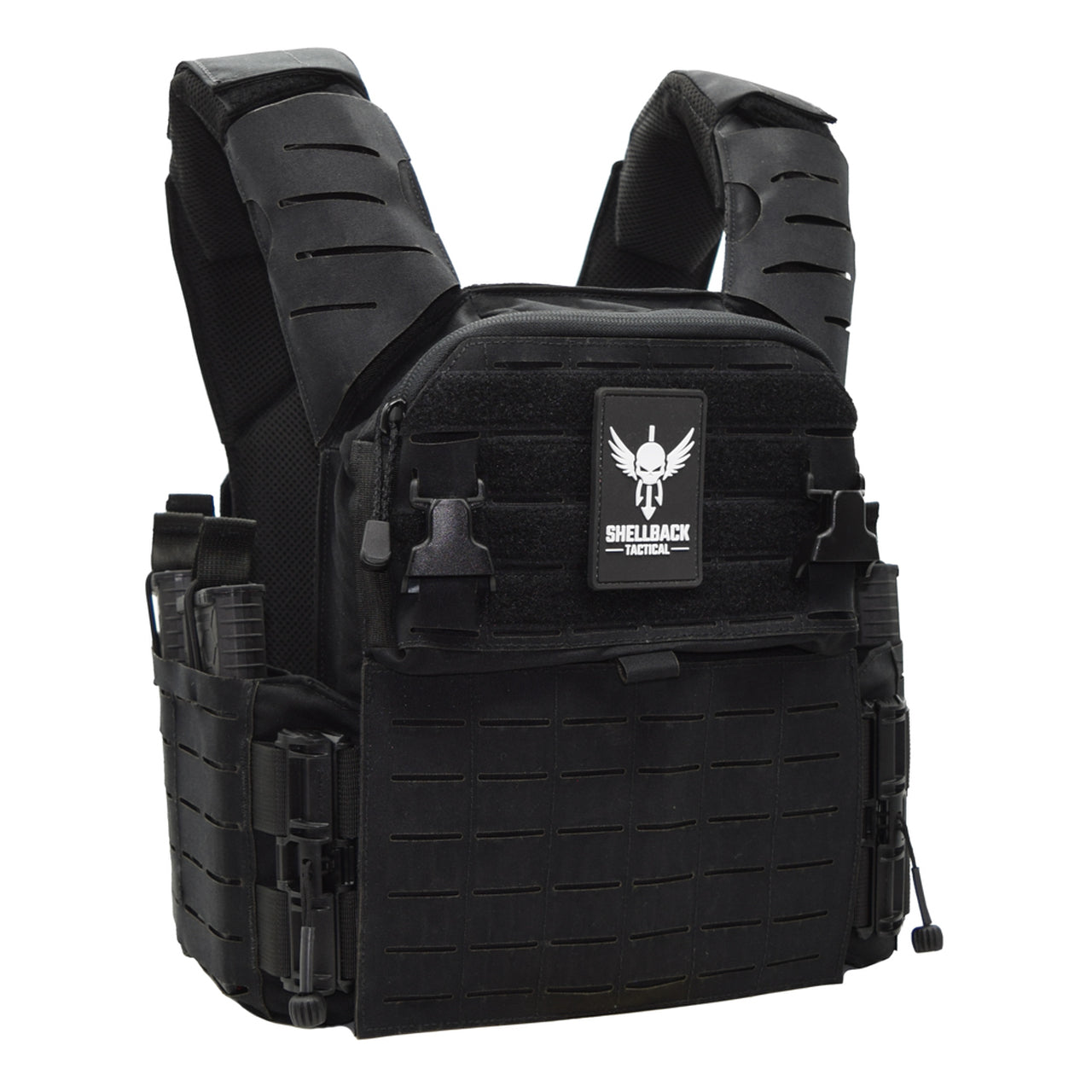 A Shellback Tactical Banshee Elite 3.0 Plate Carrier on a white background.