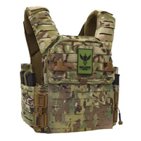 Thumbnail for A Shellback Tactical Banshee Elite 3.0 Plate Carrier with a camouflage design.