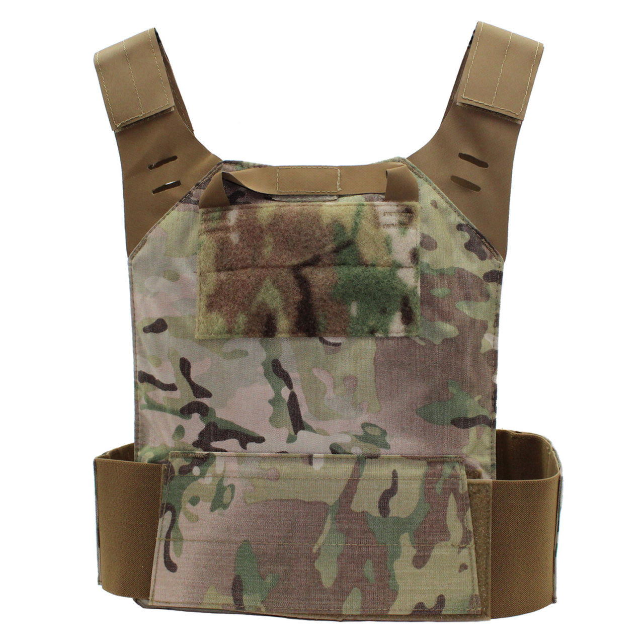 A Shellback Tactical Stealth Low Vis Plate Carrier on a white background.