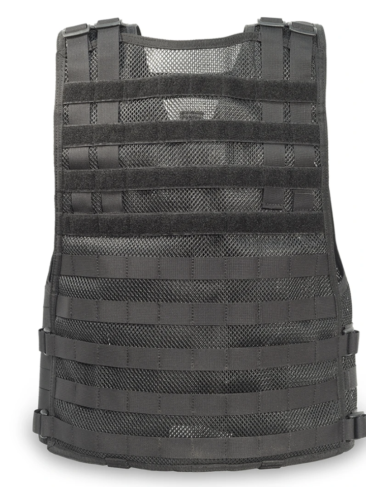 The back view of an Elite Survival Systems MVP Ammo Adapt Tactical Vest.