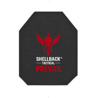 Thumbnail for Shellback Tactical Pre-Warning Pad - Shellback Tactical Prevail Series Level IV Single Curve 10 x 12 Hard Armor Plate - Model 4S17.