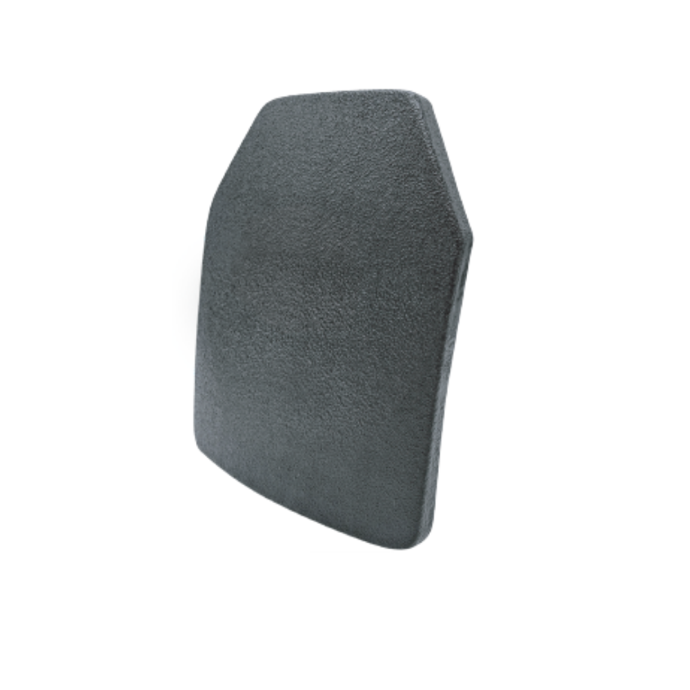 The back of a Body Armor Direct Level III ICW Lightweight Plate on a white background.