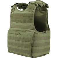 Thumbnail for Spartan Armor Systems Condor EXO Plate Carrier Gen II with MOLLE webbing for attachments, designed for military use.