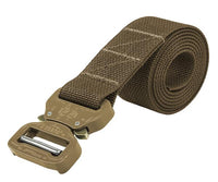 Thumbnail for An Elite Survival Systems Cobra Tactical Belt with a metal buckle.