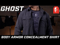 Spartan Armor Systems Ghost Concealment Shirt With Flex Fused Core Level IIIA Soft Armor Panels