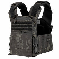 Thumbnail for Spartan Armor Systems Leonidas Legend Xl Black Multicam Plate Carrier And Ares Level Iv Made In U.S.A.