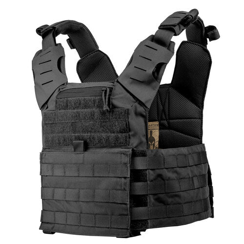 A Spartan Armor Systems Leonidas Plate Carrier on a white background.