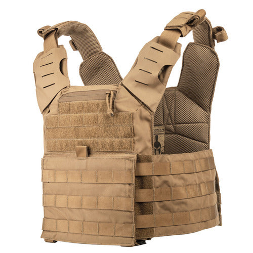 Leonidas plate carrier and Spartan Omega AR500 body armor package.