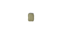 Thumbnail for A khaki Elite Survival Systems MOLLE Medical Utility Pouch with black zippers, viewed from the front against a white background.