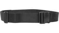 Thumbnail for Black Elite Survival Systems General Utility Belts with a plastic buckle, isolated on a white background.