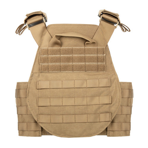 A Spartan AR550 Body Armor And Sentinel Swimmers Plate Carrier Package on a white background, manufactured by Spartan Armor Systems.