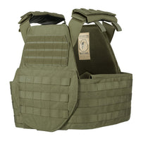 Thumbnail for A Spartan AR550 Body Armor And Sentinel Swimmers Plate Carrier Package in olive green from Spartan Armor Systems.