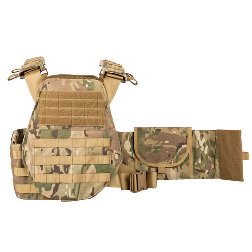 A Spartan Armor Systems Spartan AR550 Body Armor And Sentinel Swimmers Plate Carrier Package on a white background.