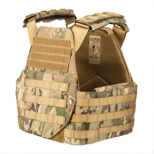 A Spartan AR550 Body Armor And Sentinel Swimmers Plate Carrier Package on a white background.