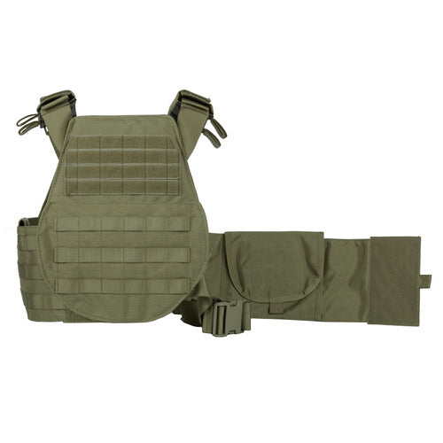 A Spartan AR550 Body Armor And Sentinel Swimmers Plate Carrier Package on a white background from Spartan Armor Systems.