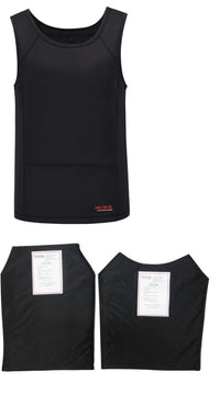 Thumbnail for A black Tactical Scorpion Gear sleeveless vest with a white label on it.