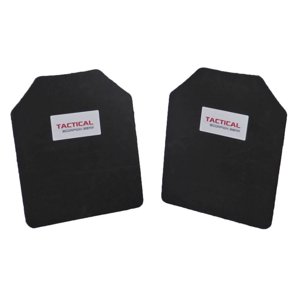 Tactical Scorpion Gear lightweight tactical plate protectors - 2 pack - body armor plates.