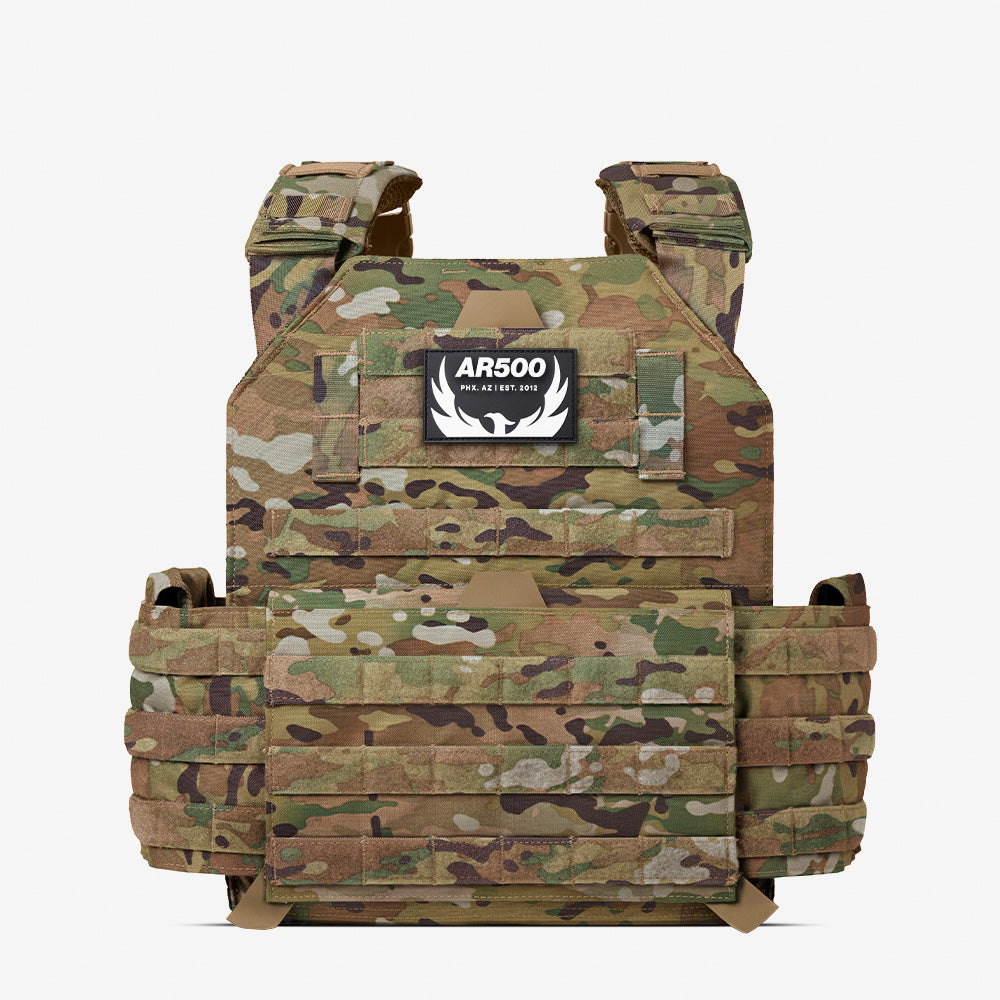 An AR500 Armor Testudo™ Gen 2 Plate Carrier on a white background.