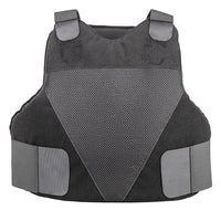 Thumbnail for An image of a Spartan Armor Systems Concealable IIIA Certified Wraparound Vest in black and gray.